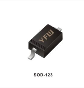 1N5817W SOD-123 Schottky Diode