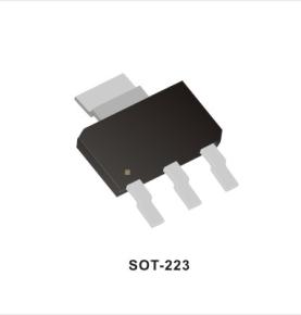 AMS1117-ADJ	 SOT-223 Three-terminal Voltage regulator